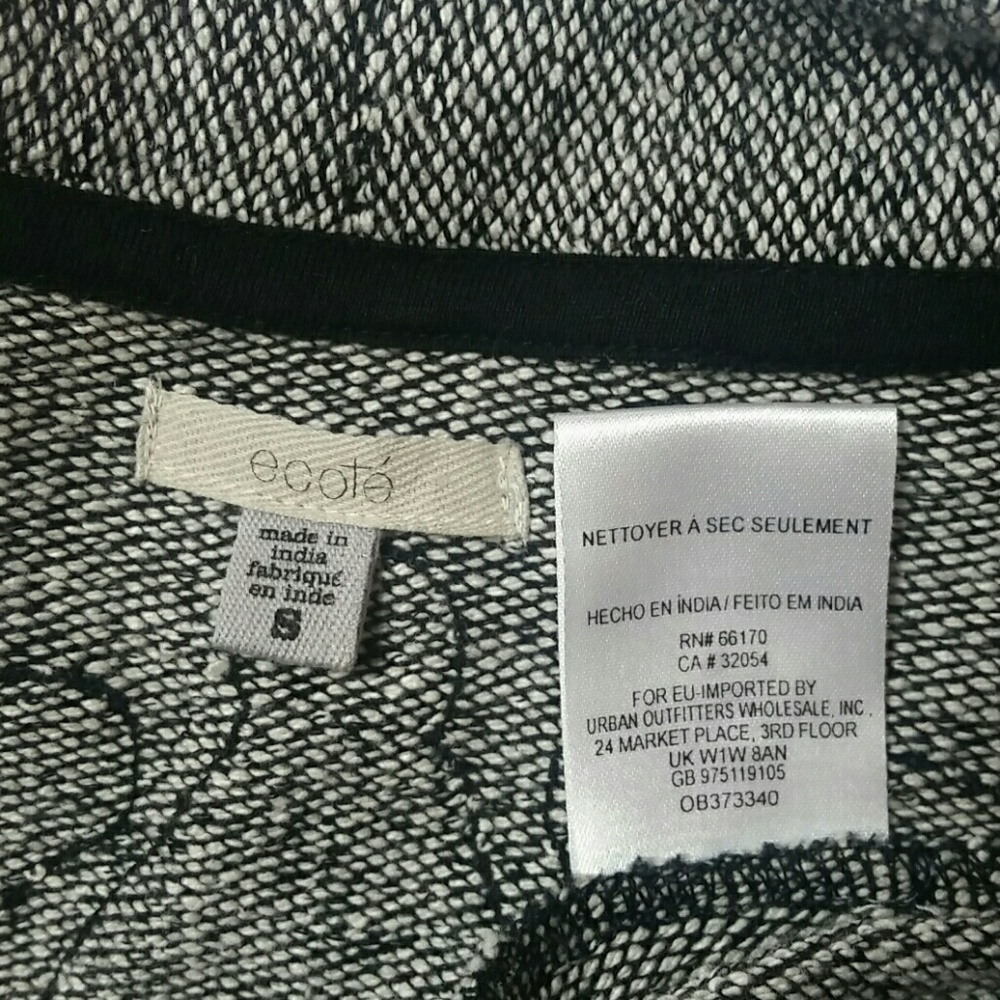 Urban Outfitters Ecote beaded jacket.   Sz S - Picture 3 of 6